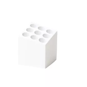 CUBE Stojan na deštníky Bílý