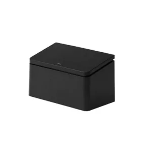 Flat rectangular černý
