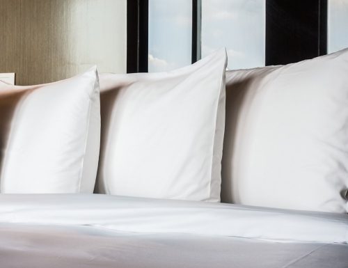 POVLAK NA POLŠTÁŘ / SIMA Polštář malý 40X50cm Hotel 50% bavlna - 50% polyester 135g /