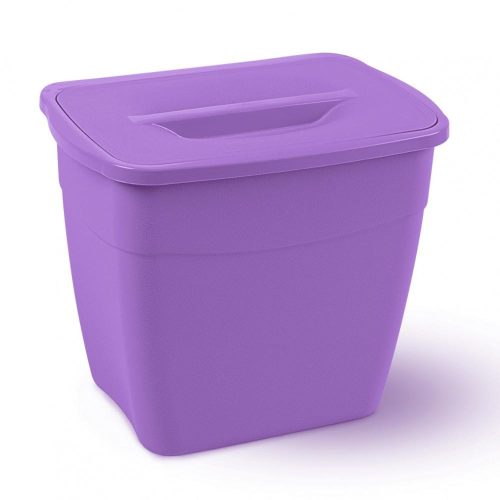 Planet Koala odpadkový koš s víkem 6L (Hanging Bucket) fialový